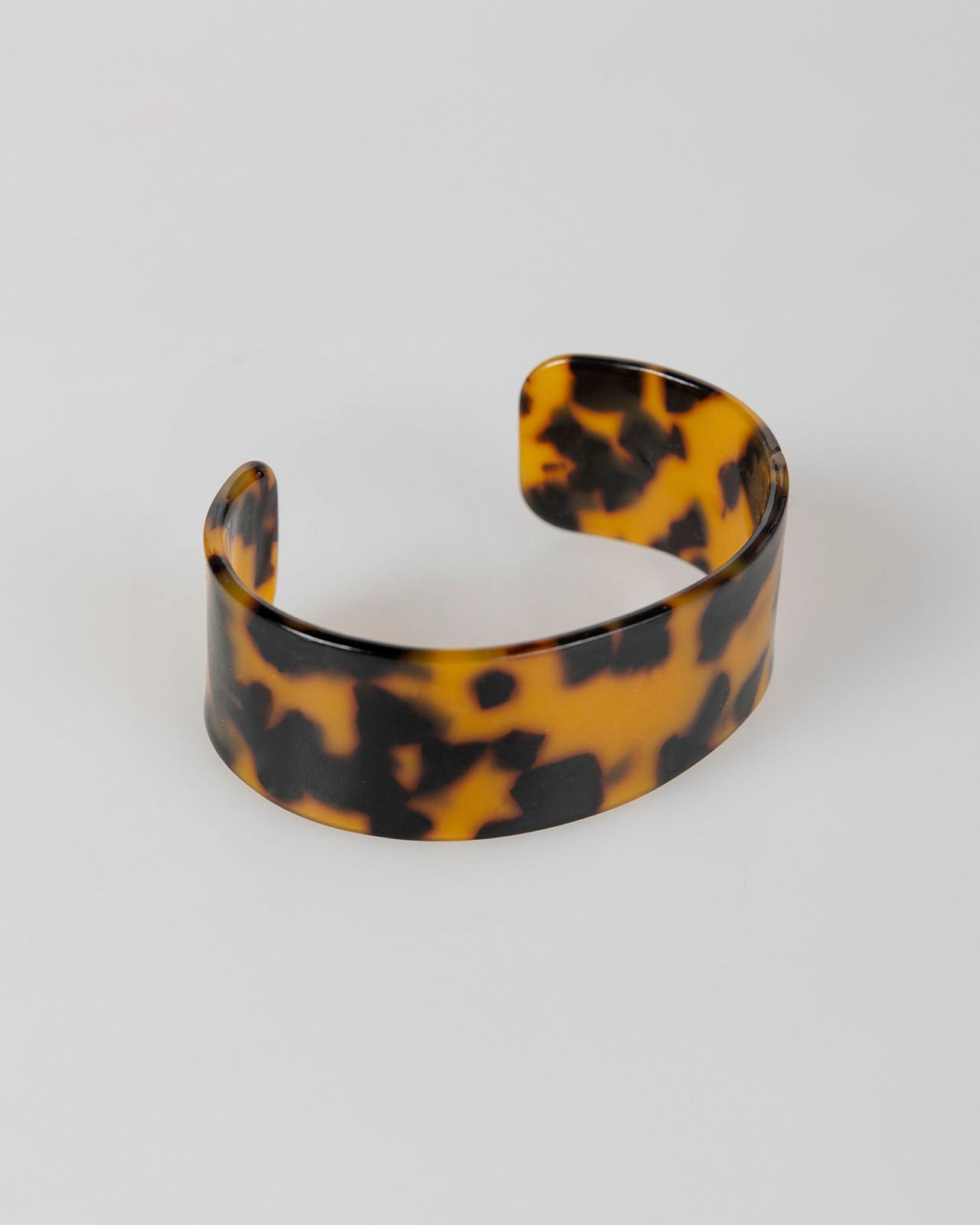 Pulsera rígida efecto animal print
