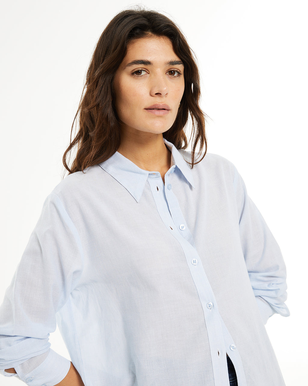 Camisa chambray