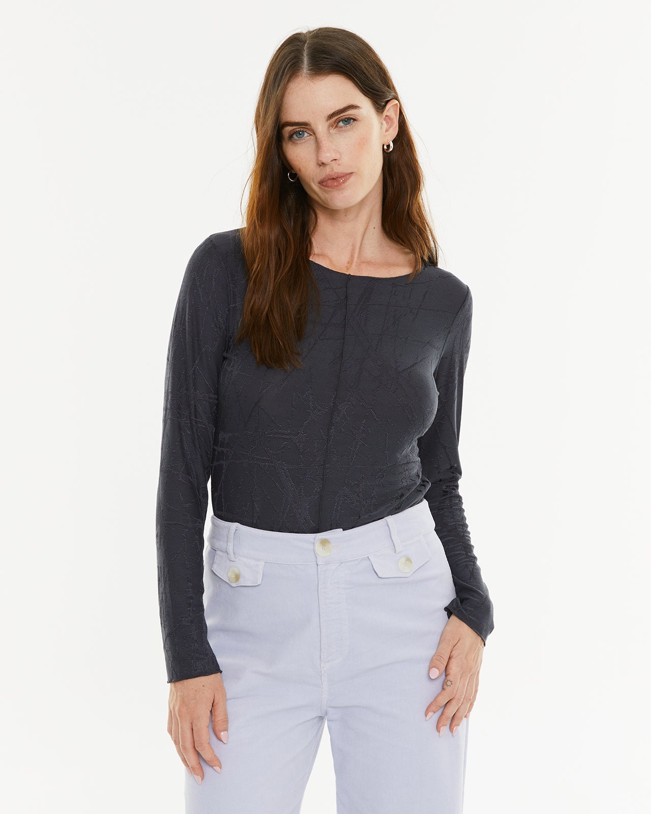 Camiseta jacquard