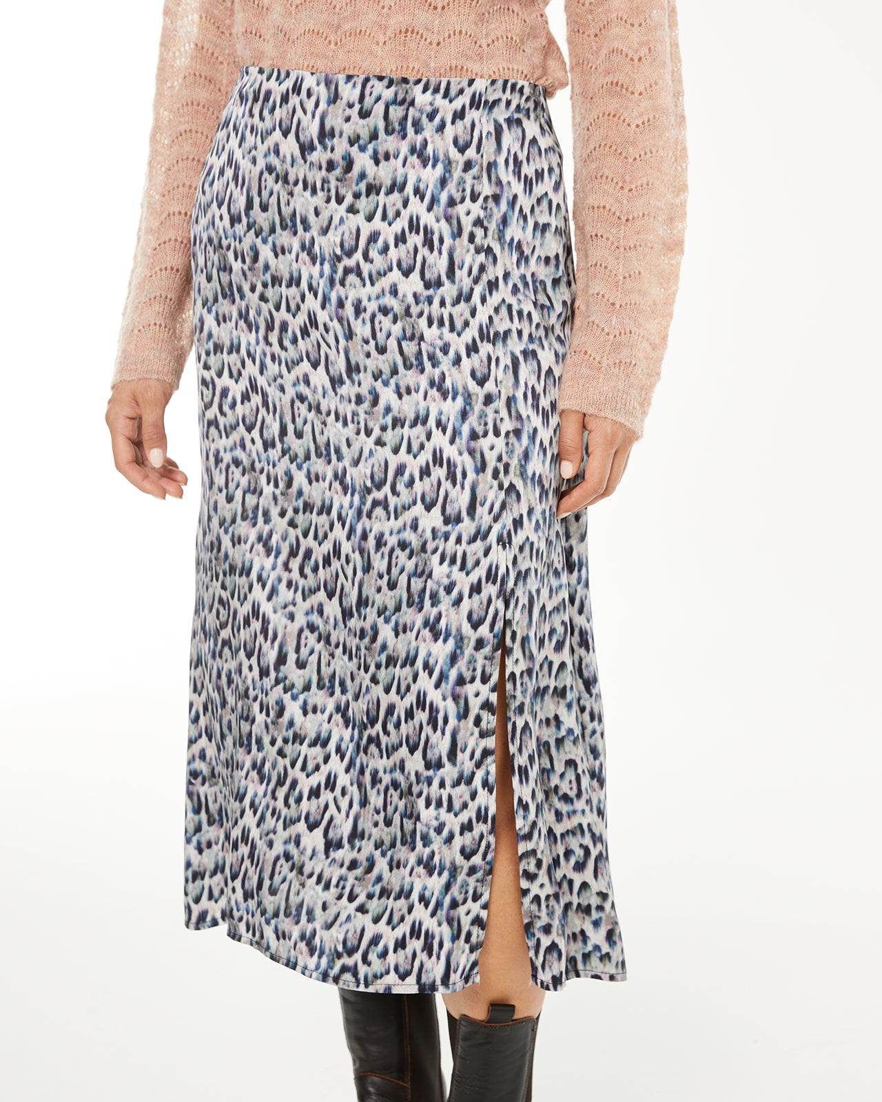 Falda animal print
