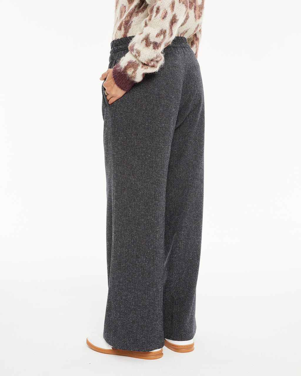 Pantalón ancho traje