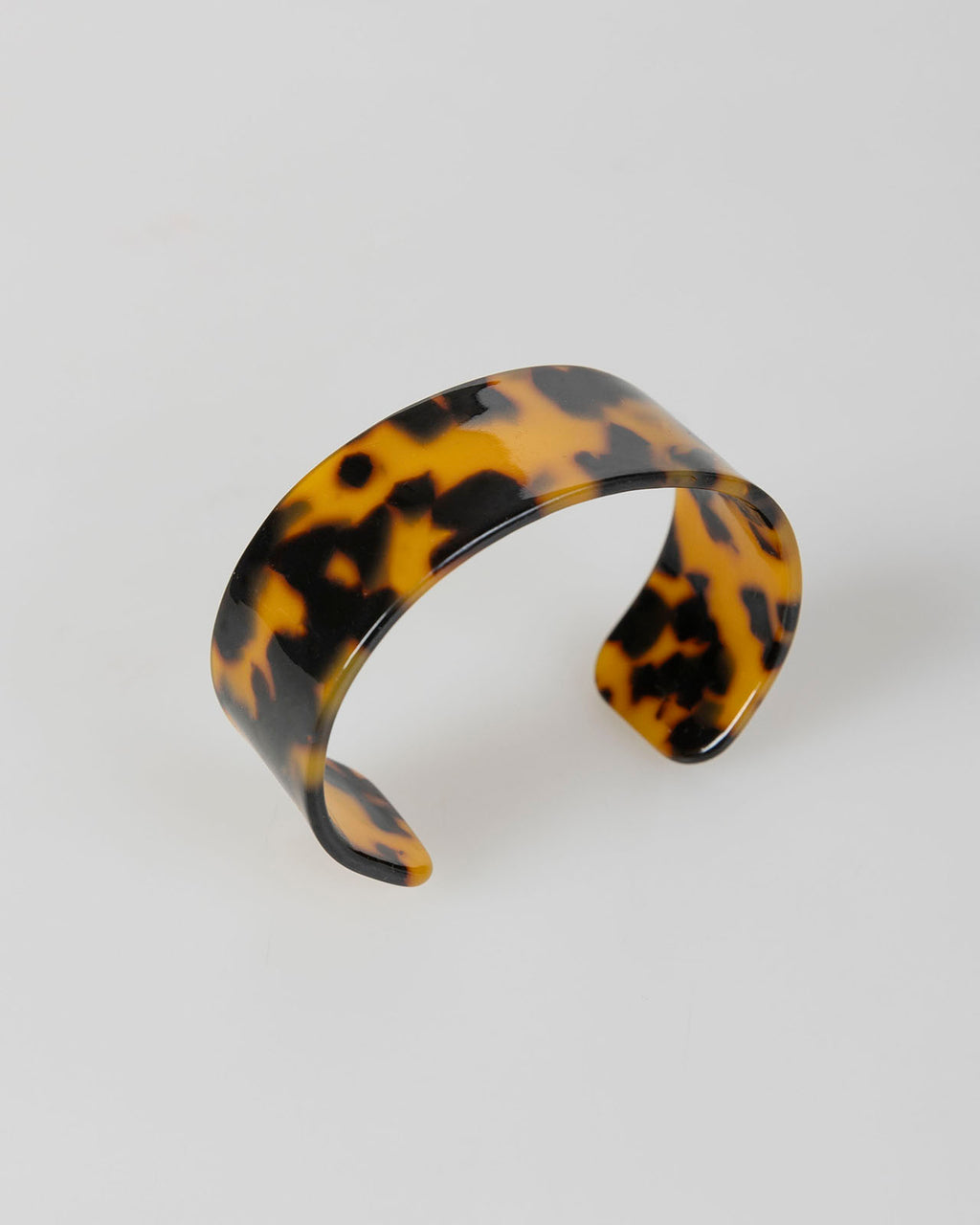 Pulsera rígida efecto animal print