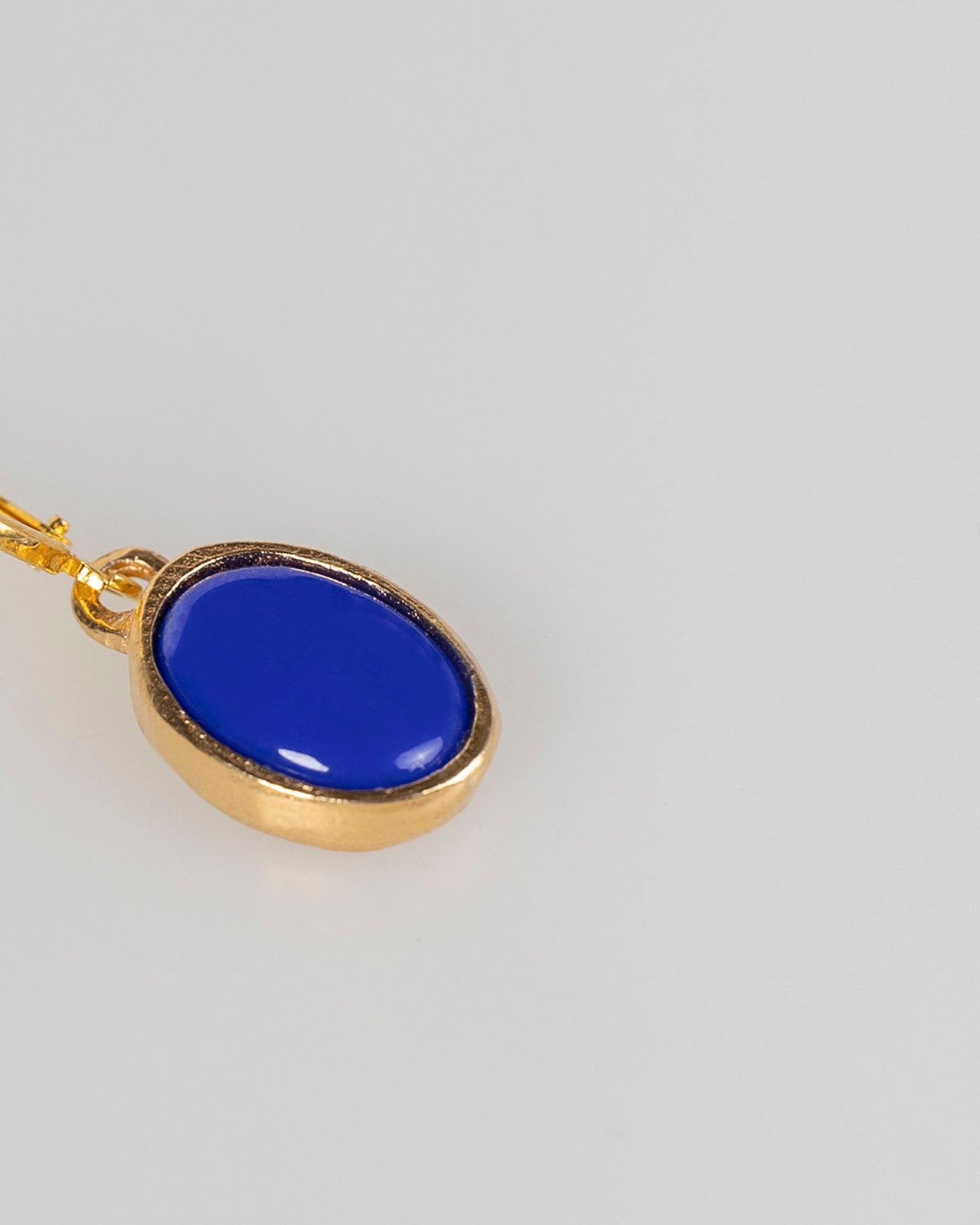Pendientes piedra azul