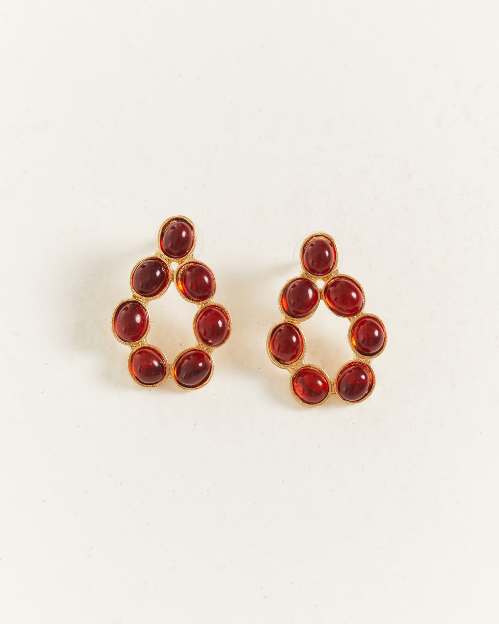 Pendientes rojos