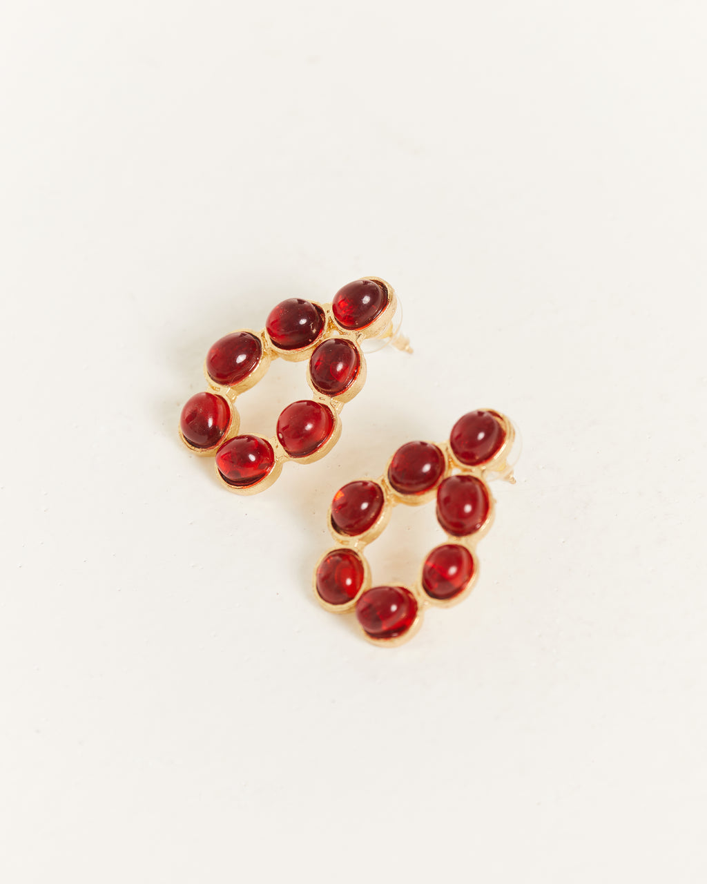 Pendientes rojos