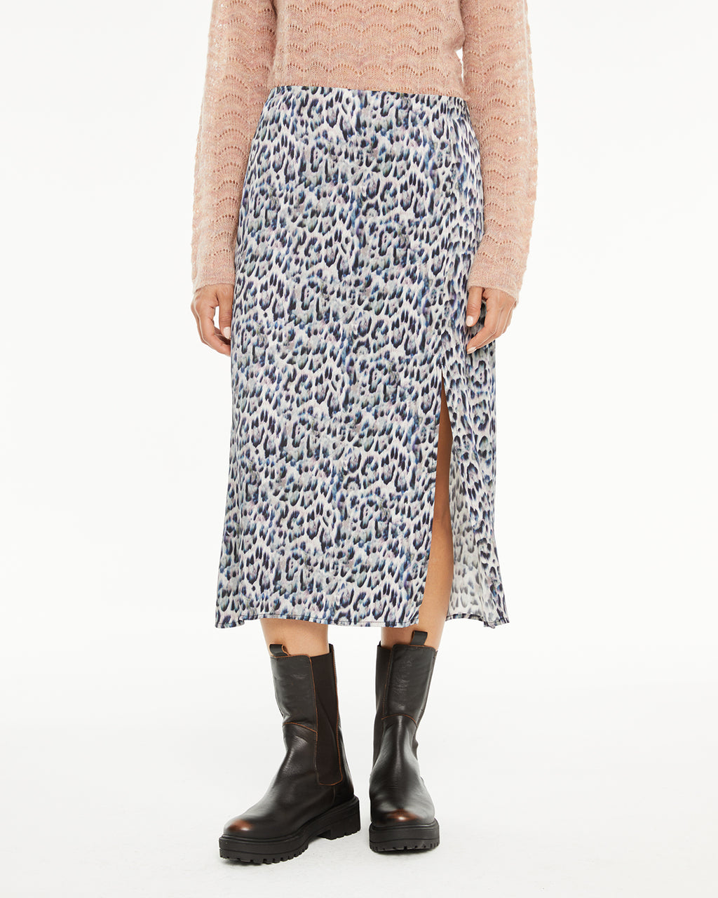 Falda animal print