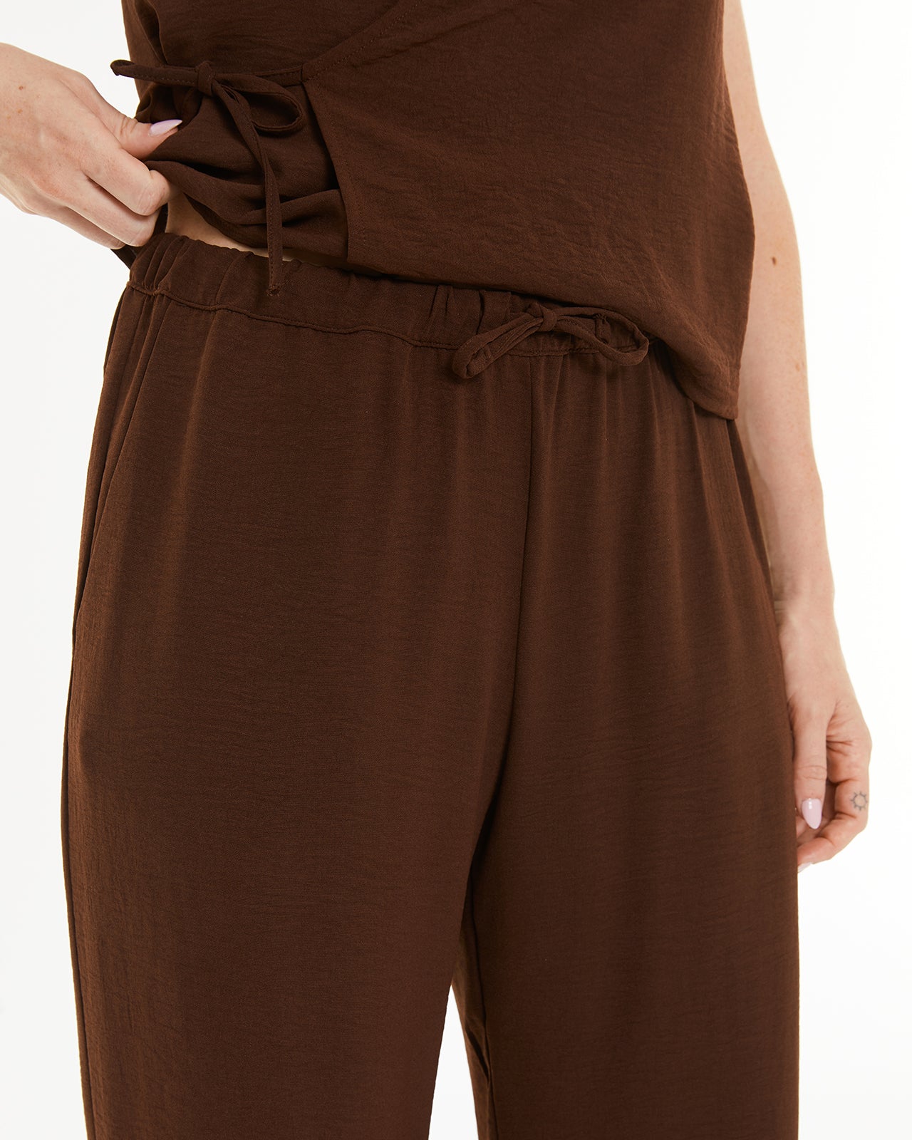 Pantalón goma fluido